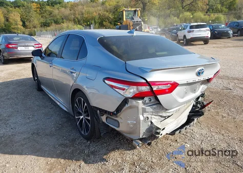2020 Toyota Camry Se Hybrid from USA, damaged, VIN 4T1G31AK2LU529325